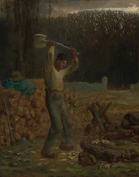 Le bûcheron, 1858-66