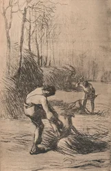 Les Bûcherons, vers 1853