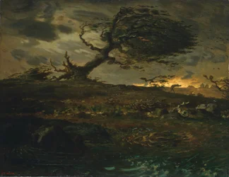 La rafale de vent, 1871-73