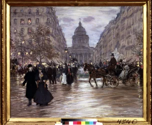Le boulevard Saint-Michel