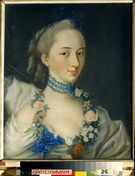 Printemps. Portrait de la princesse Nathalie Pavlovna Shcherbatova