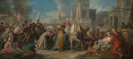 Le triomphe de Mardochée, vers 1736