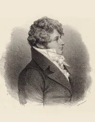 Portrait du pianiste et compositeur Daniel Steibelt 1765-1823, 1834