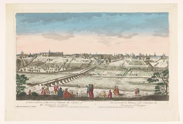 Vue générale de la ville de Madrid