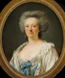Portrait de Madame Geoffrin 1699-1777, 1787