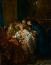 Avant le bal, 1735