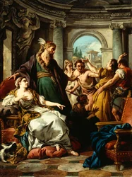 Joseph accusé par la femme de Potiphar, 1745