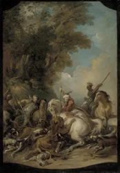 La chasse au lion