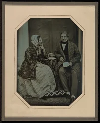 Jean-Gabriel et Anne-Charlotte-Adélaïde Eynard