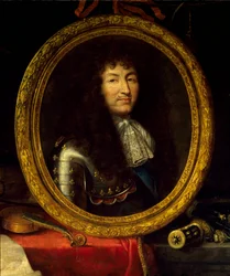 Portrait de Louis XIV, Roi de France (détail)