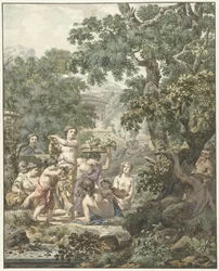 Paysage arcadien