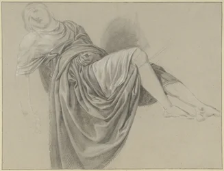 Étude de draperie d