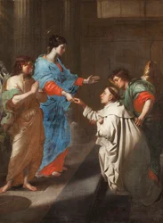 Les fiançailles mystiques du bienheureux Hermann Joseph avec la Vierge Marie