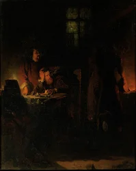 Un alchimiste cherchant la pierre philosophale, 1848