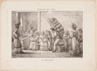 Tableaux de Paris. Le Mont de Piété.