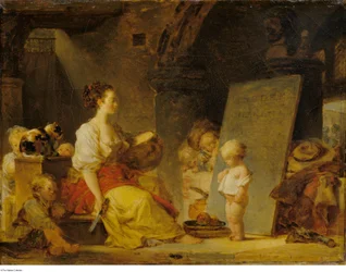 Fragonard - Dites donc s