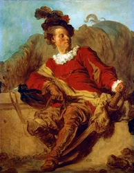 Abbé de Saint-Non, vêtu à l