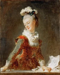 Portrait de la ballerine Marie-Madeleine Guimard