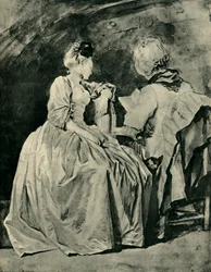 Lecture, vers 1778, 1943
