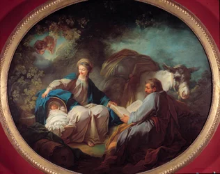Repos pendant la fuite en Égypte