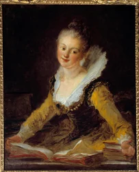 Étude. Une femme dans son bureau feuilletant des livres pour apprendre