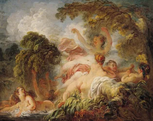 Les Baigneurs, vers 1765
