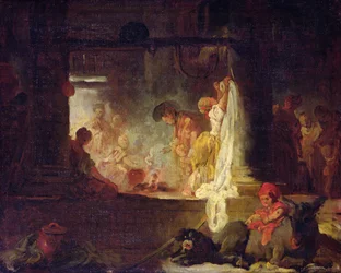 Les Lavandières, vers 1759