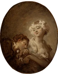 La coquette et le jeune homme