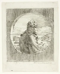 Voltaire vu de profil