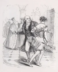 La Muse en fuite des Œuvres complètes de Béranger