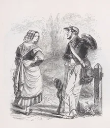 Le Chasseur et la Laitière de L