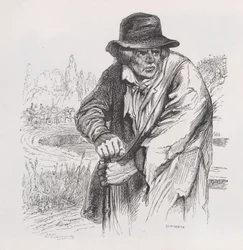 Le Vieux Vagabond des Œuvres Complètes de Béranger, 1836