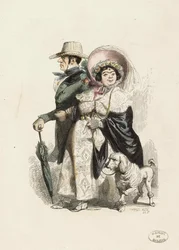 Un rentier et sa femme
