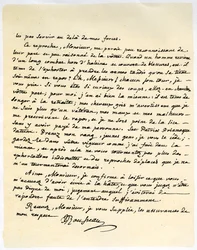 Lettre de Jean-Jacques Rousseau, 15 juillet 1764
