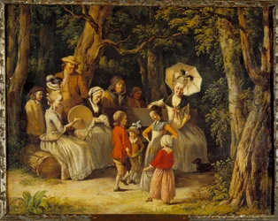 Danse des enfants XVIIIe siècle