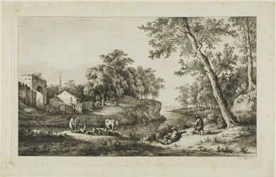 Paysage Rustique à Ambronay
