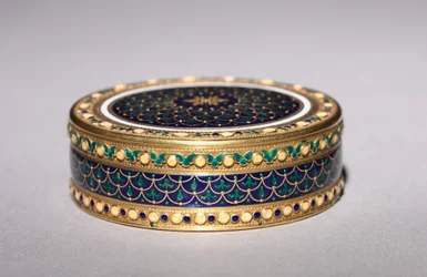 Boîte ronde, 1779-80