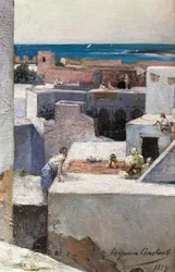 Soirée sur les terrasses (Maroc)