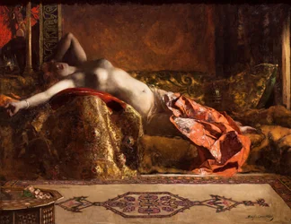 Odalisque allongee, également connue sous le nom de reve d