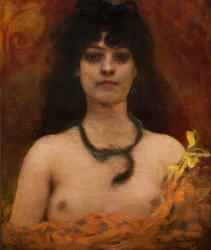 Portrait orientaliste d