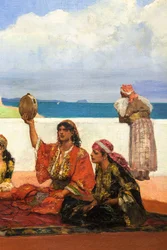 La danse du foulard (détail), vers 1880 (Huile sur toile)