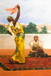 La danse du foulard, vers 1880 (Huile sur toile)