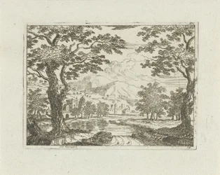 Village au bord d