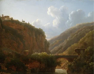 Vue du monastère de San Cosimato, au nord de Rome