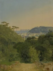 Vue sur la baie de Naples