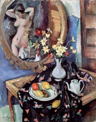 Nature morte avec un miroir, 1912