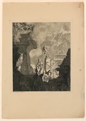 Prophète pleurant Jérusalem