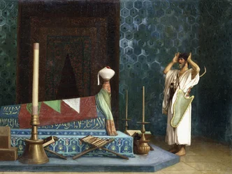 Prière dans la chambre du Sultan