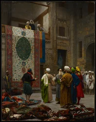 Le Marchand de tapis, vers 1887