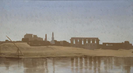 Vue du Nil à Louxor